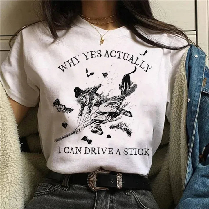 Why Yes Actually I Can Drive A Stick T-Shirt