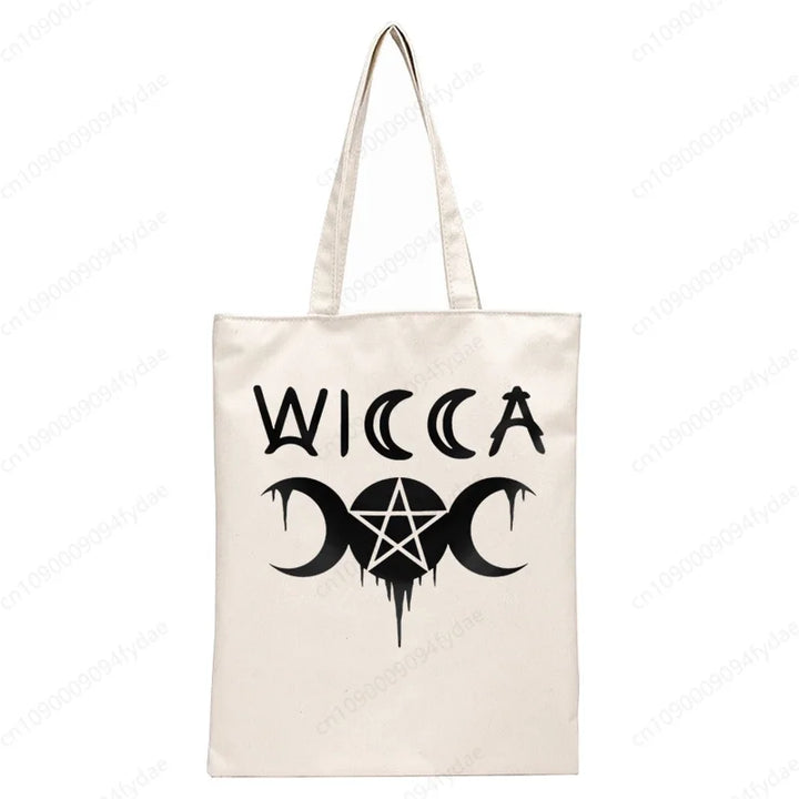Wicca Triple Pentacle Tote Bag