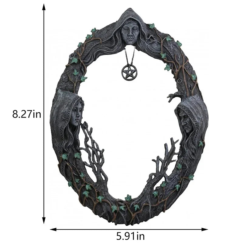 Wiccan Altar Mirror