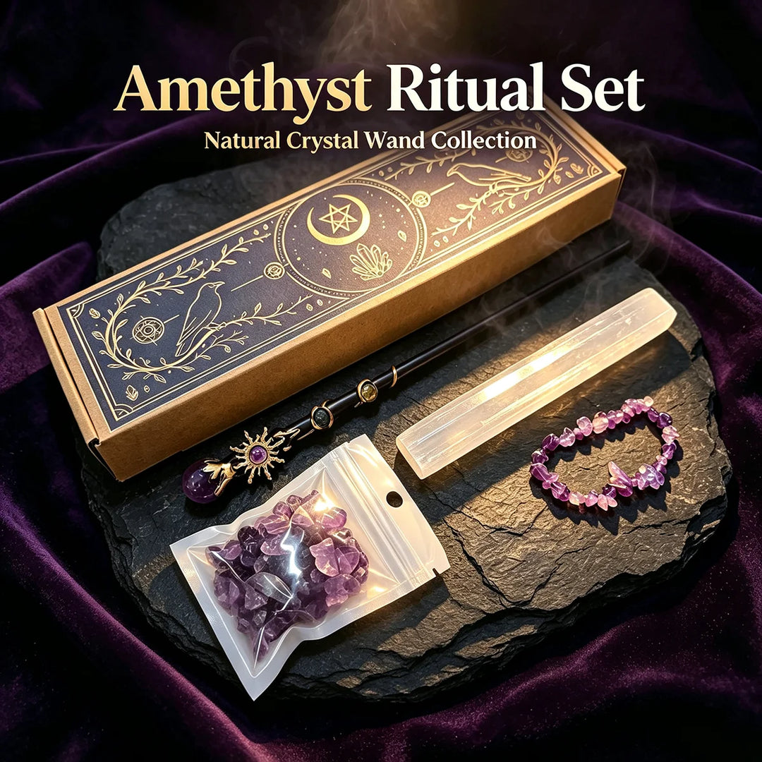 Wiccan Crystal Wand Kits