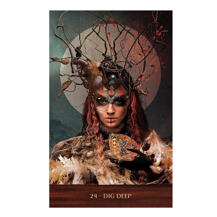 Wild Woman Rising Oracle Dig Deep
