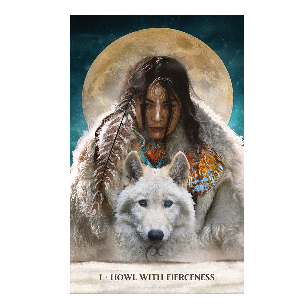 Wild Woman Rising Oracle Howl With Fierceness