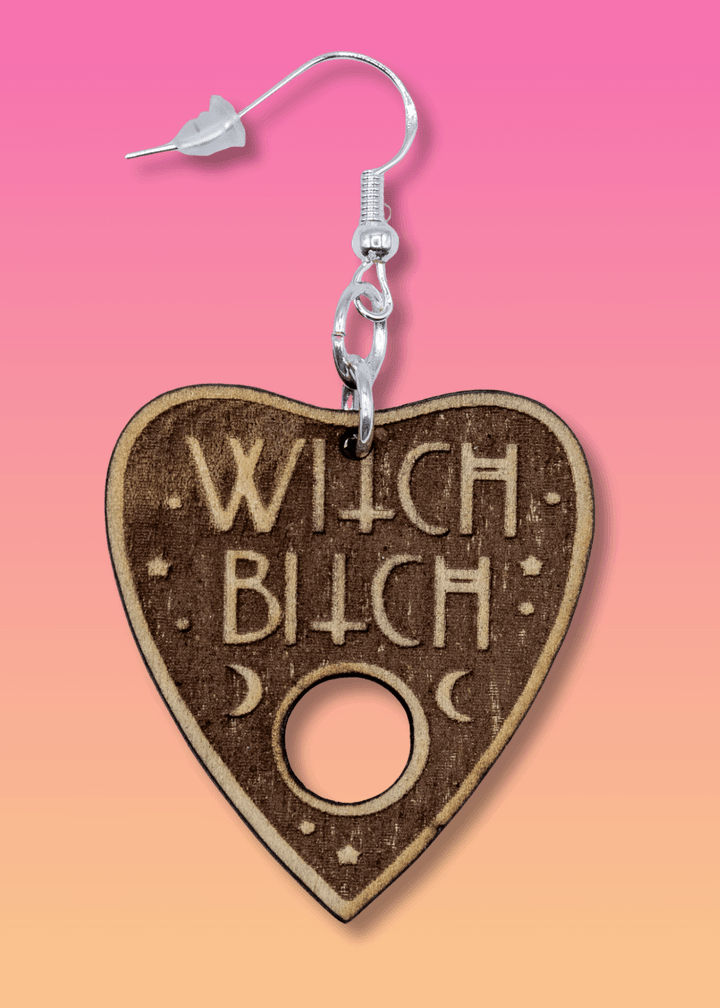 Witch Bitch Ouija Earrings
