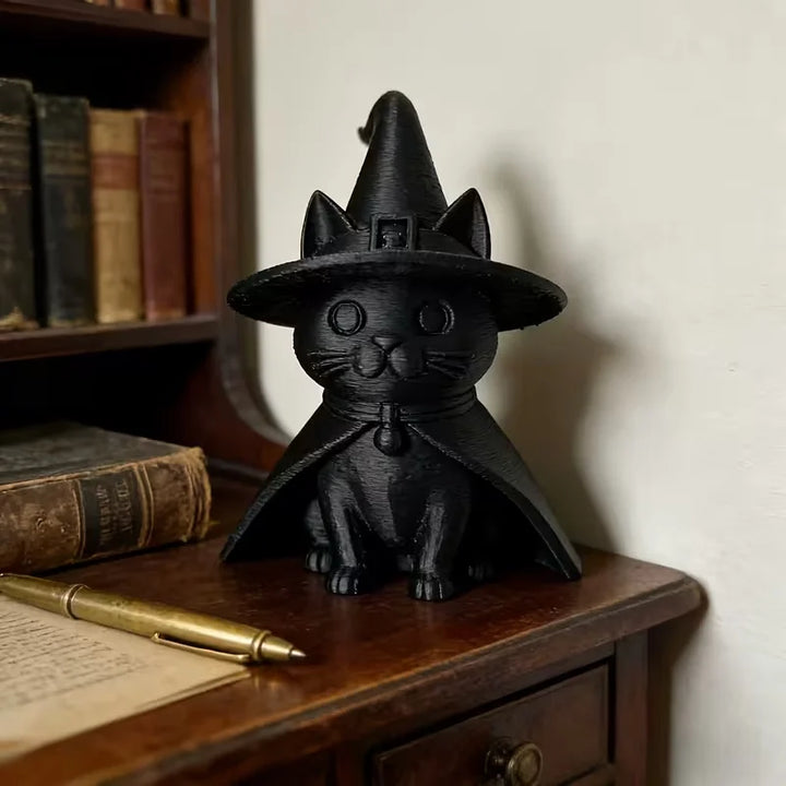 Witch Black Cat Halloween Decorations
