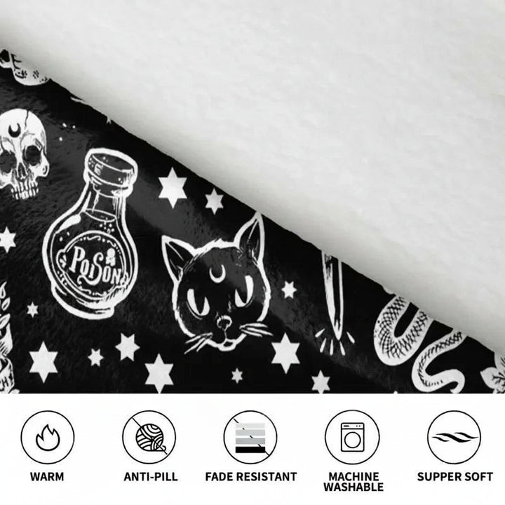 Witch Blanket Hoodie Specs