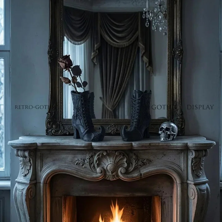 Witch Boot Gothic Decorations