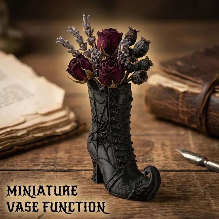 Witch Boot Mini Vase