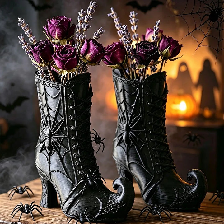 Witch Boot Vase