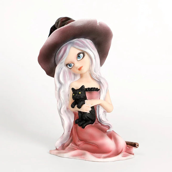 Witch Cat Statue