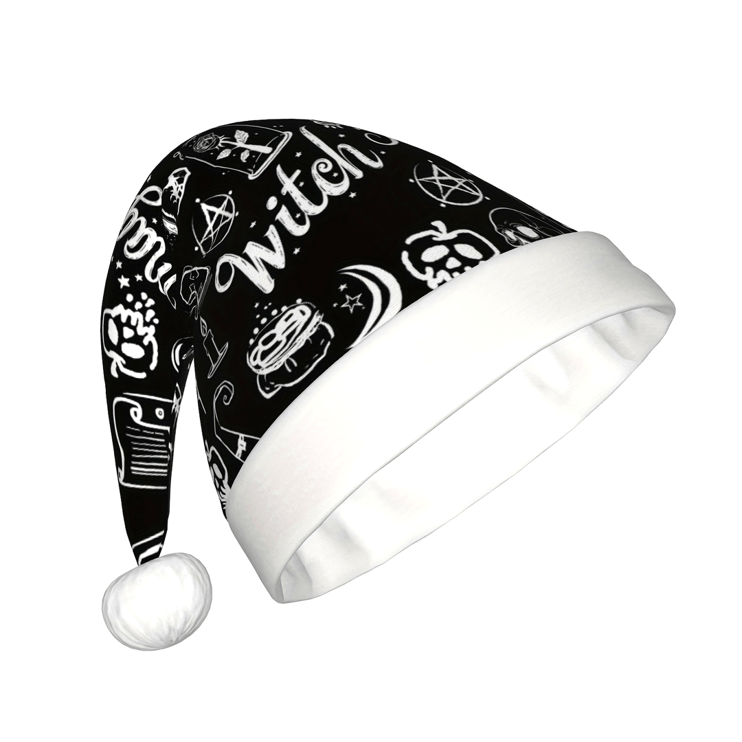 Witch Christmas Santa Hats