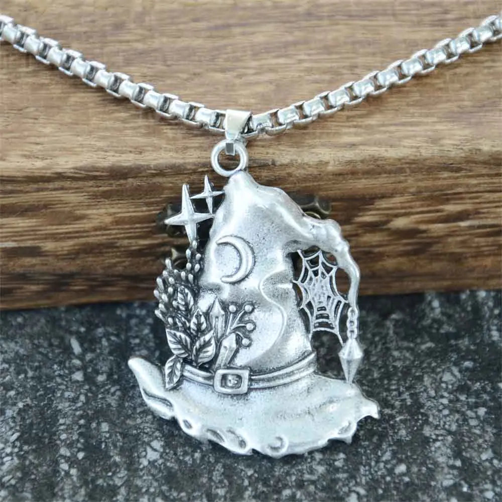 Witch Hat Necklace