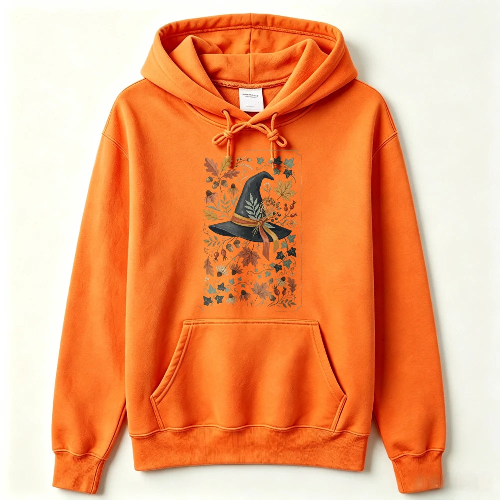 Witch Hat Orange Hoodie