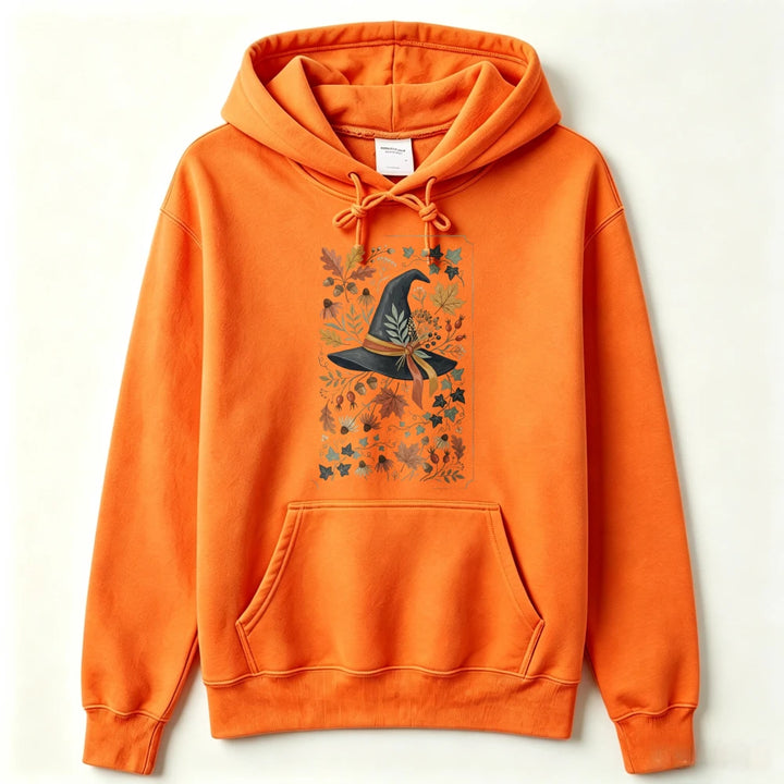 Witch Hat Orange Hoodie