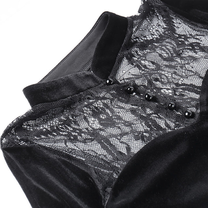 Witch Lace Black Dress