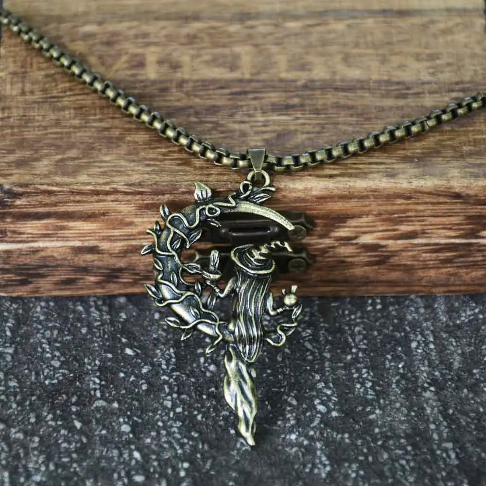 Witch Moon Bronze Necklace