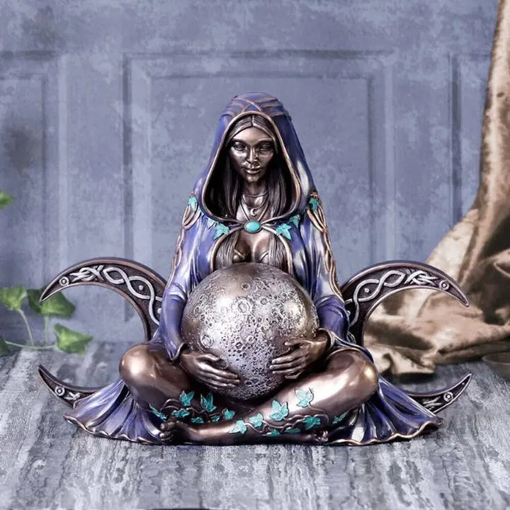 Witch Moon Triple Moon Statue