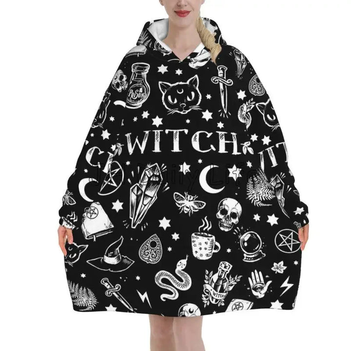 Witch Oversized Blanket Hoodie