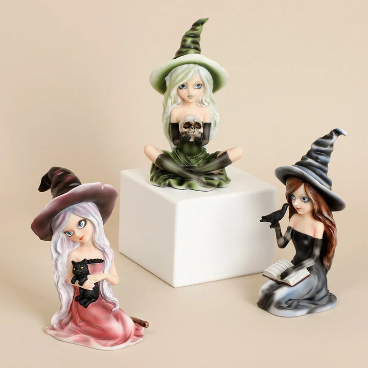 Witch Resin Statues