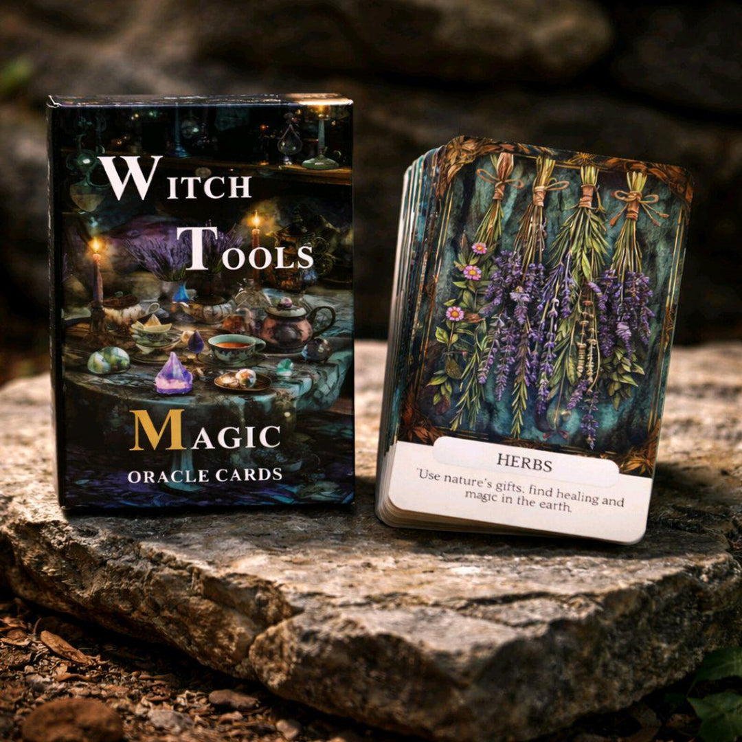 Witch Tools Magic Oracle Cards