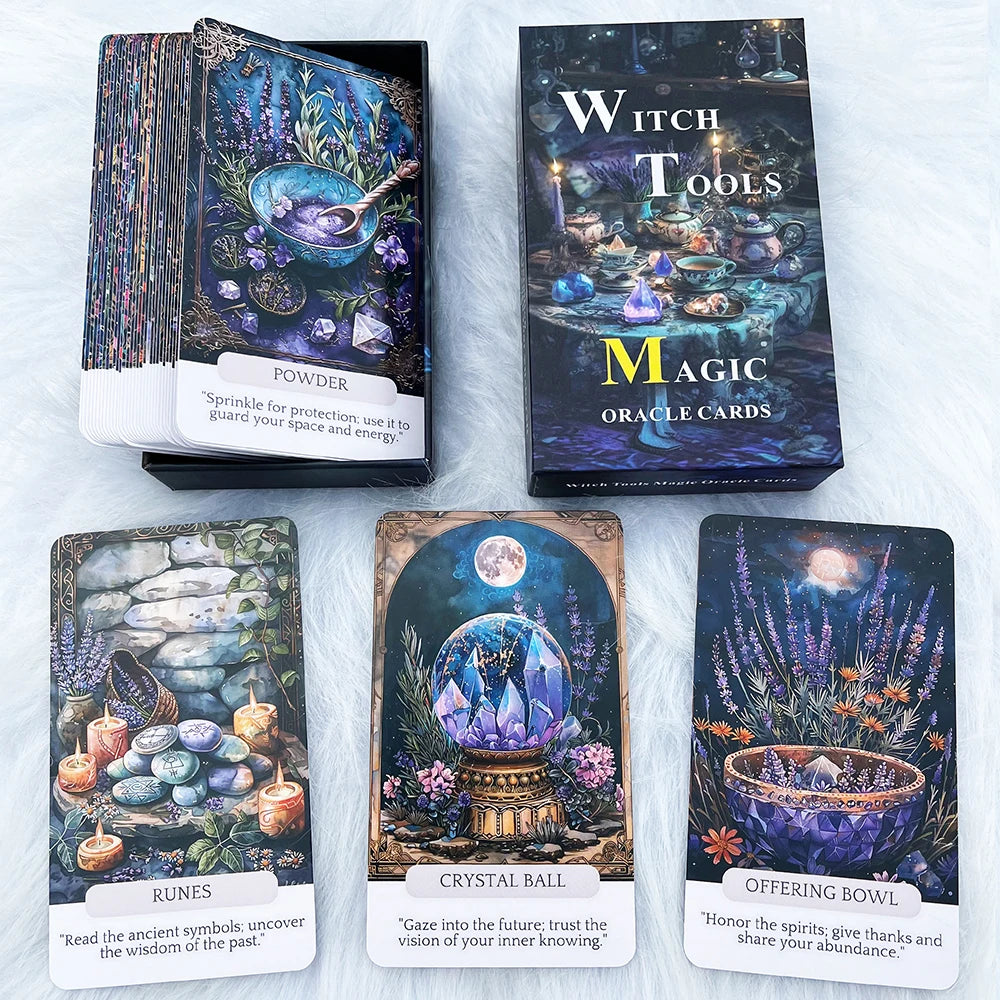 Witch Tools Magic Oracle Deck