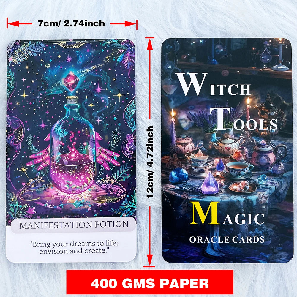 Witch Tools Magic Oracle Size
