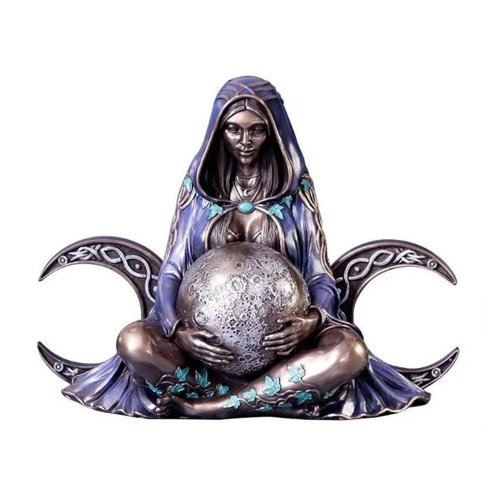 Witch Triple Moon Statue