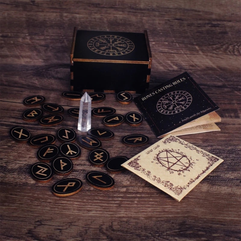 Witch Wood Runes Kit