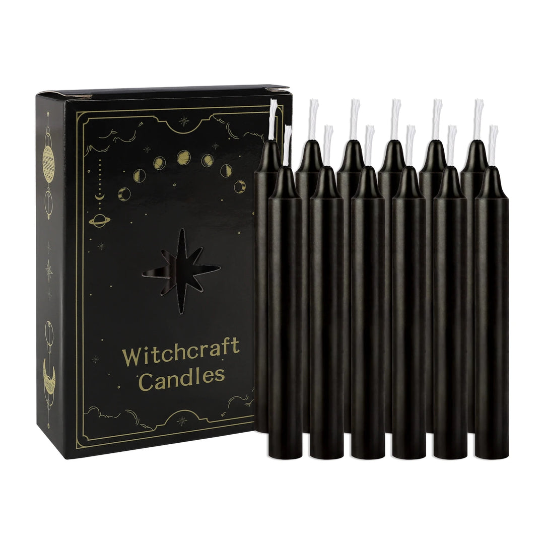 Witchcraft Black Ritual Candles