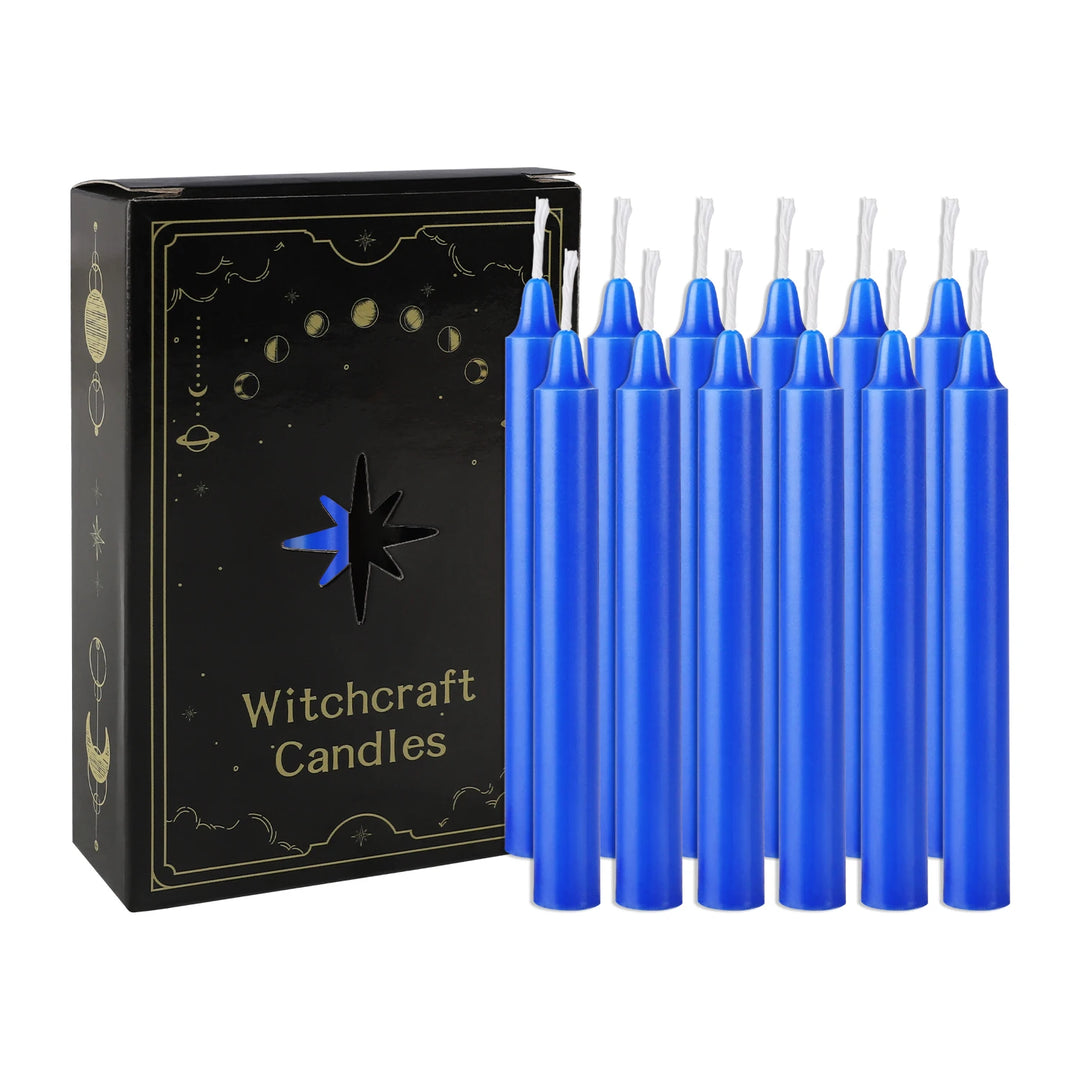 Witchcraft Blue Ritual Candles