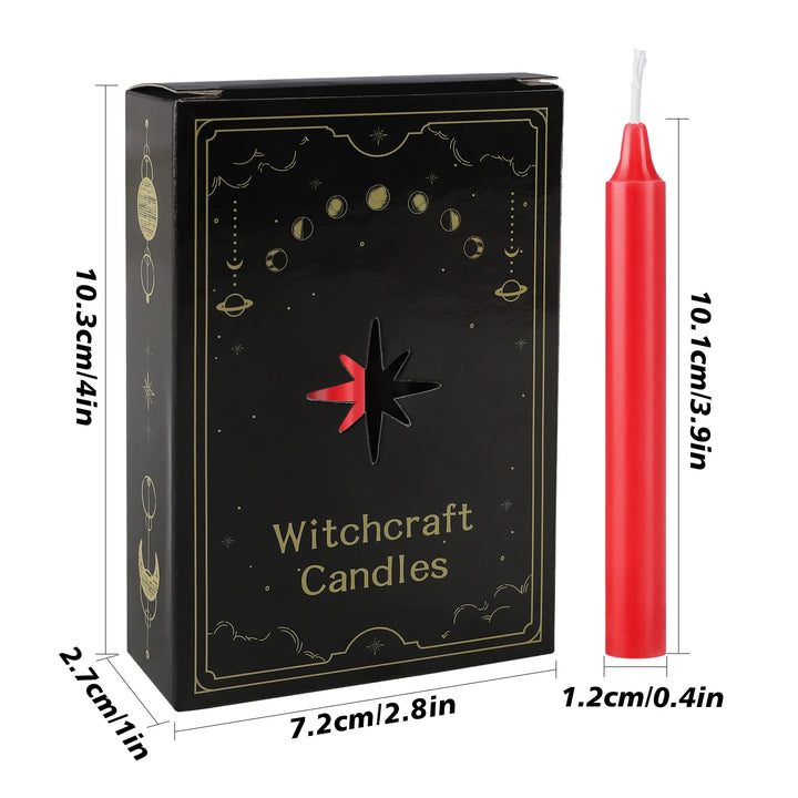 Witchcraft Red Candles