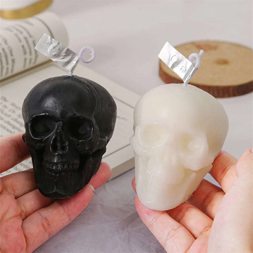 Witchcraft Skull Candles