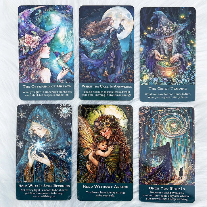 Witches of the Moonlit Forest Oracle Cards