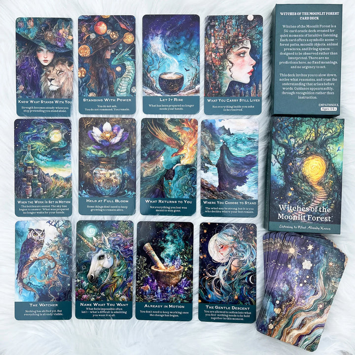 Witches of the Moonlit Forest Oracle Deck