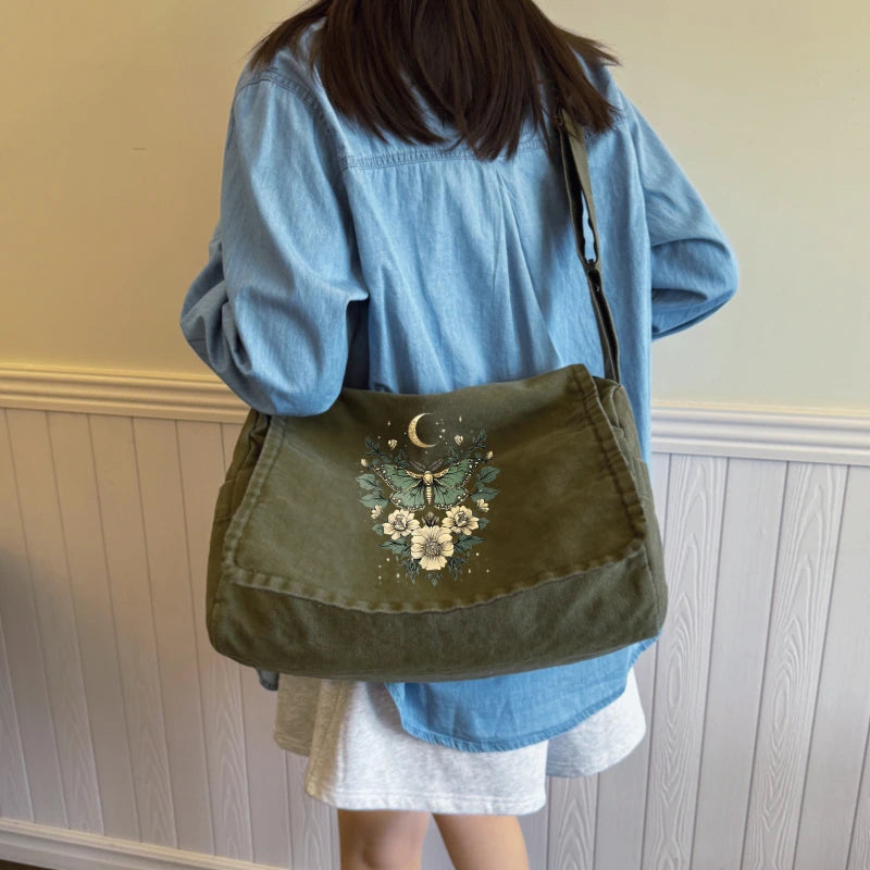 Witchy Butterfly Moon Purse