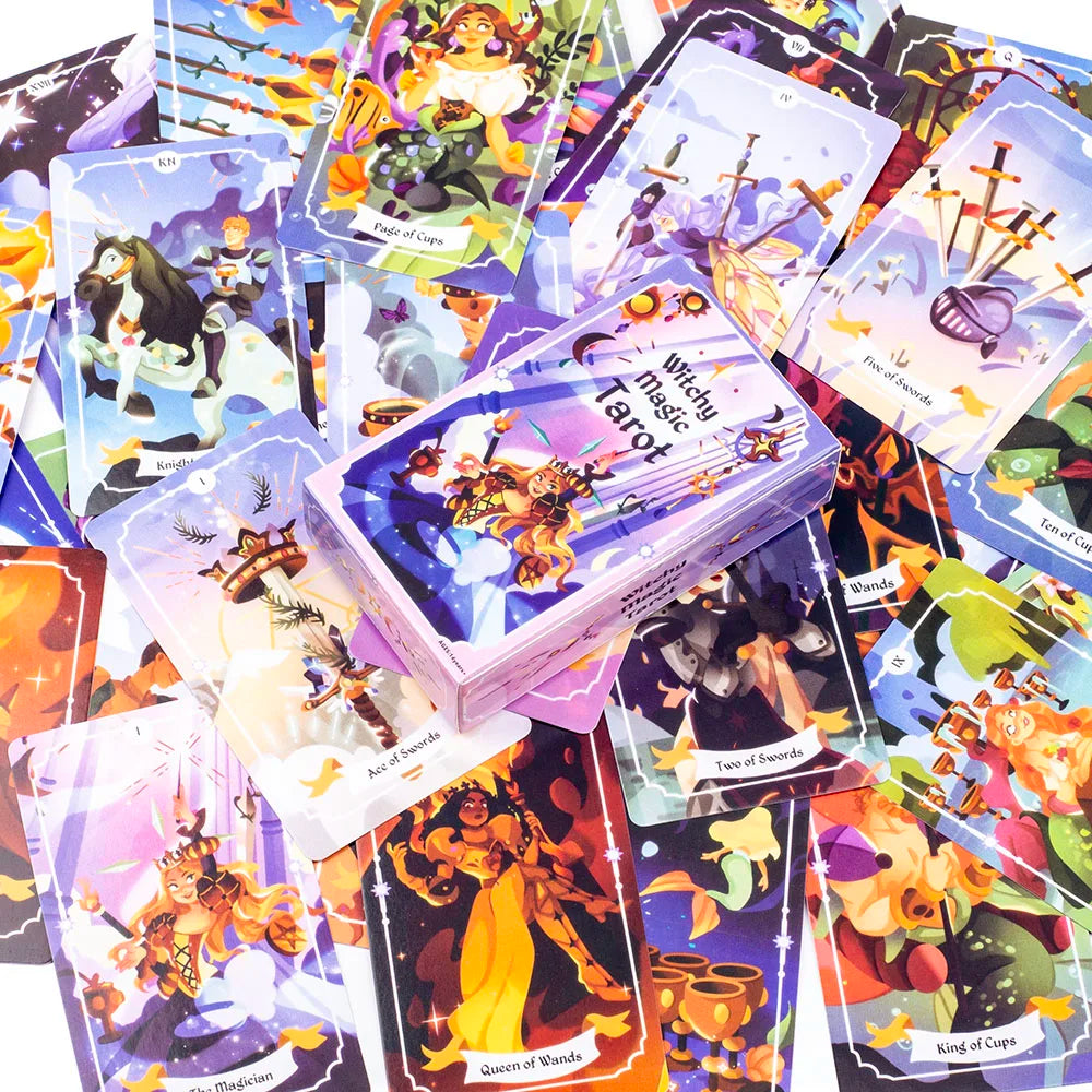 Witchy Magic Tarot Card Deck