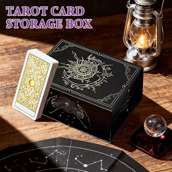 Witchy Moon and Sun Wood Box