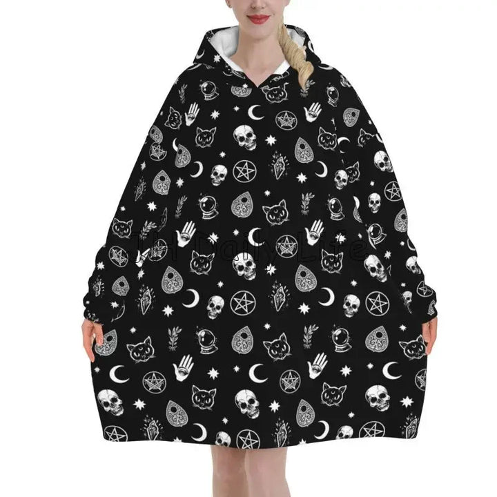 Witchy Oversized Blanket Hoodie