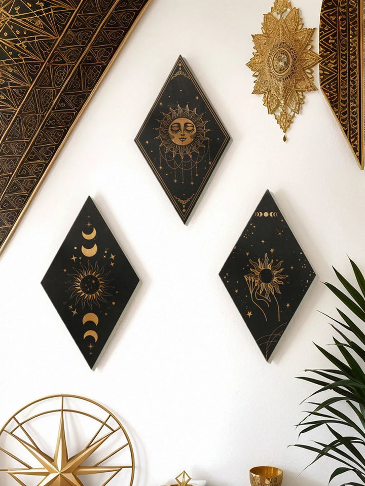 Witchy Wood Wall Plaques