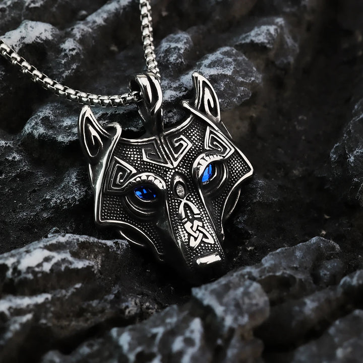 Wolf Head Necklaces