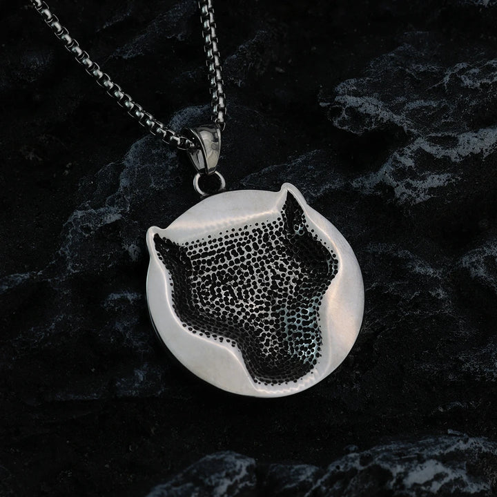Wolf Runes Necklace