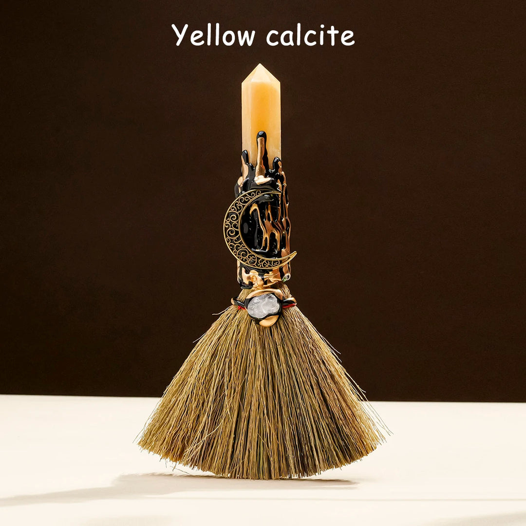Yellow Calcite Witch Broom