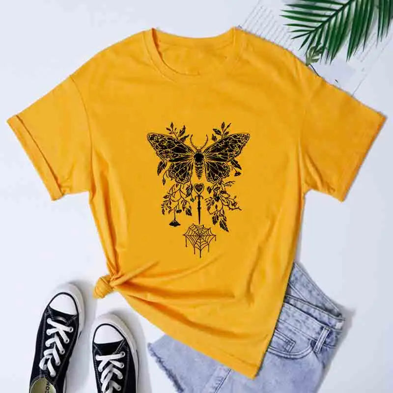 Yellow Death Moth T-Shirt