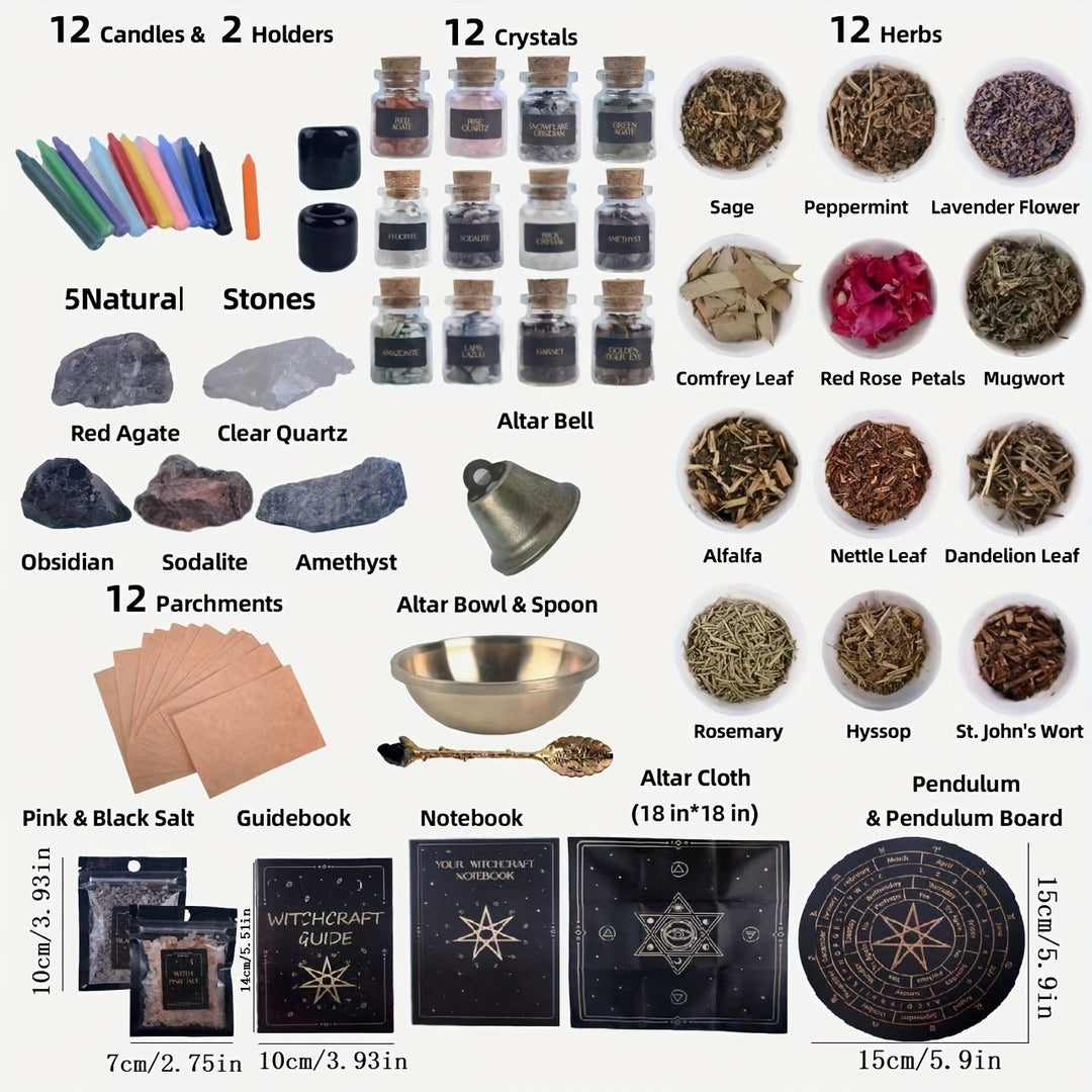 Large Witchcraft Supplies Starter Kit