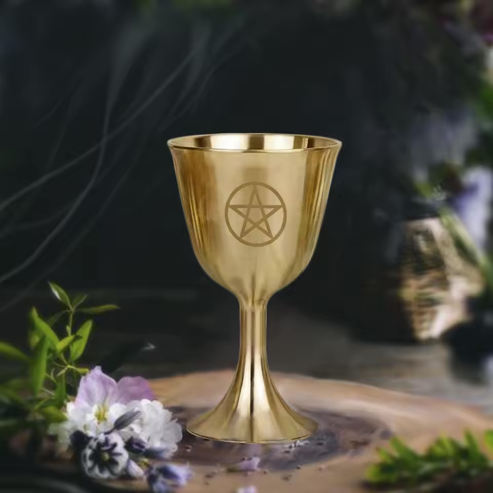 Pentacle Gold Chalice Cup