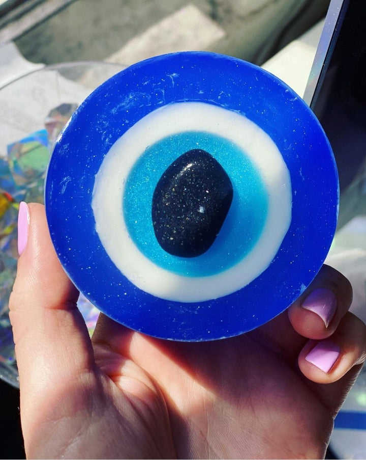 Evil Eye Crystal Soap