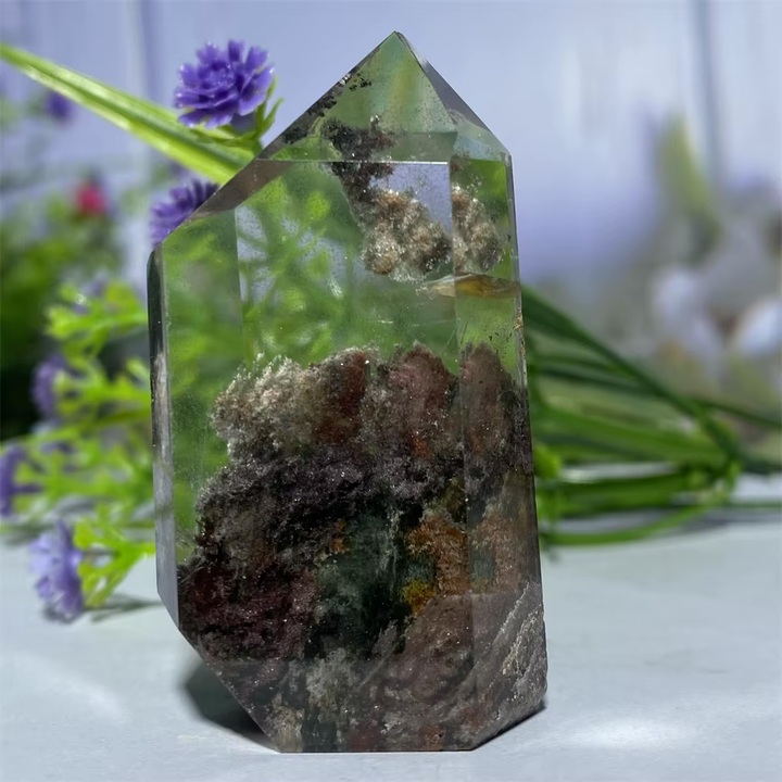 Buy Green Phantom Ghost Quartz Tower