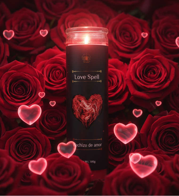 Love Spell Candle