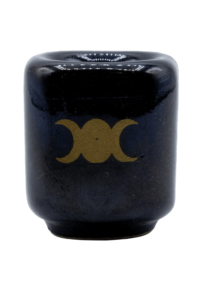 Triple Moon Chime Candle Holder