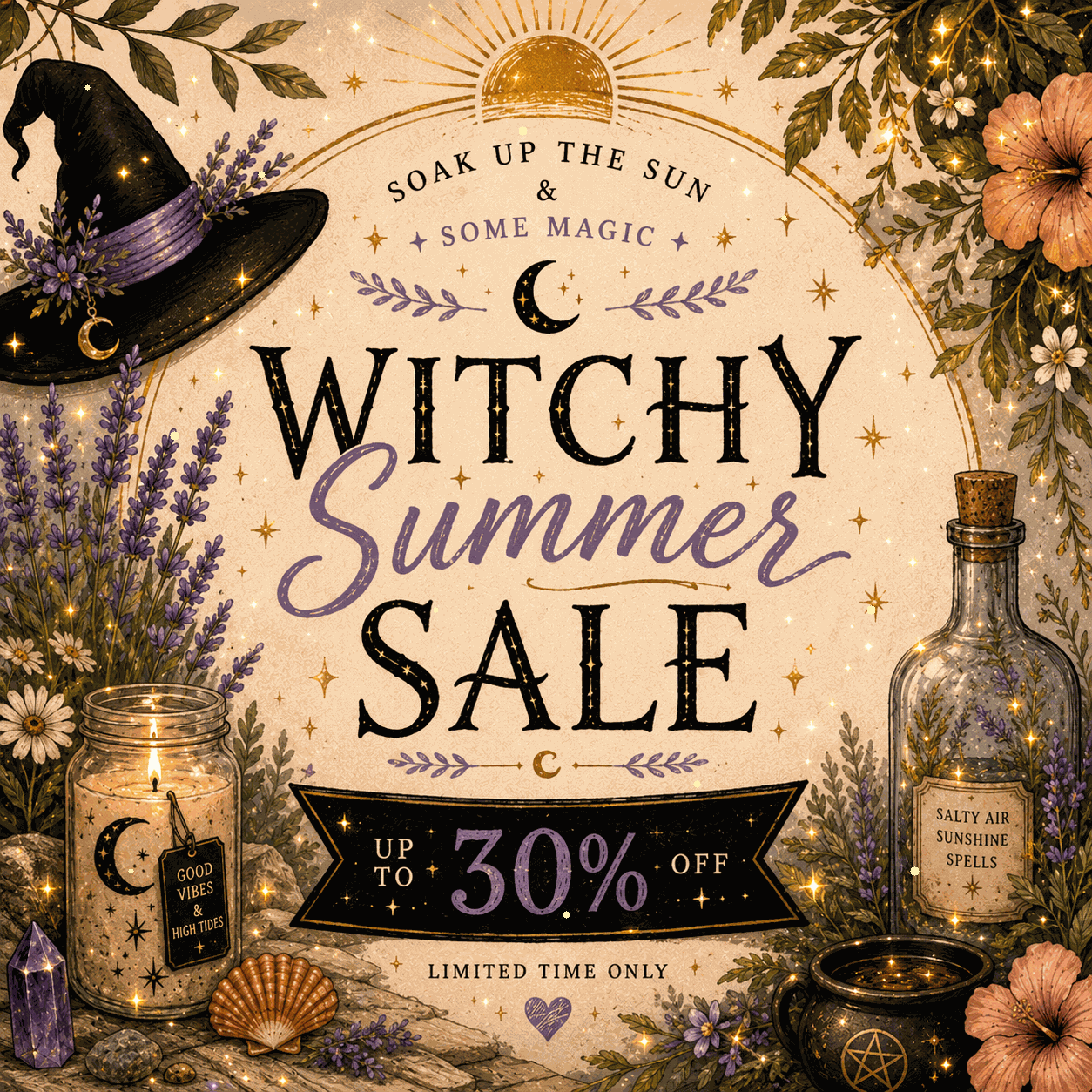Witchy Summer Sale 30% OFF | Green Witch Creations