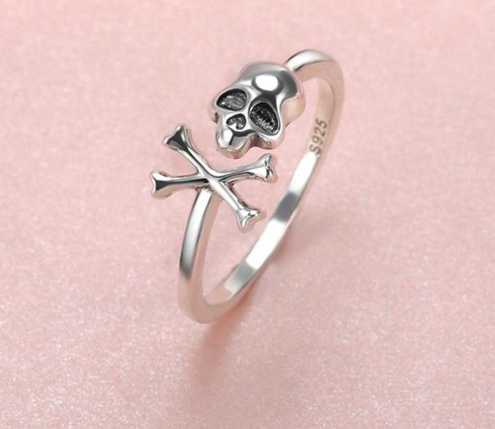 925 Silver Skull Ring